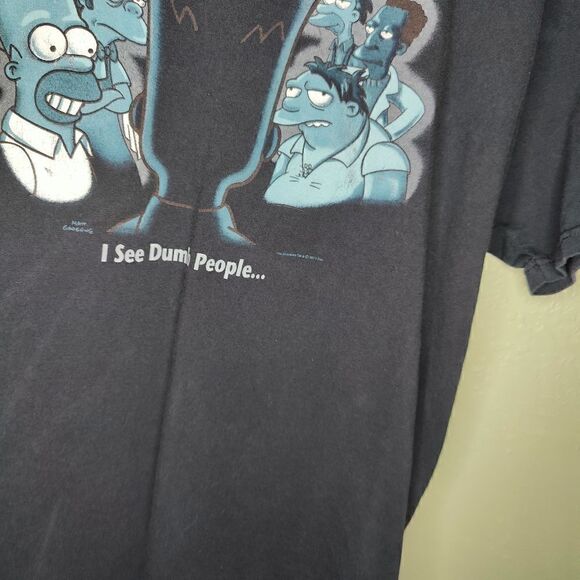 The Simpsons License Graphic Y2K Tee - Picture 4 of 6
